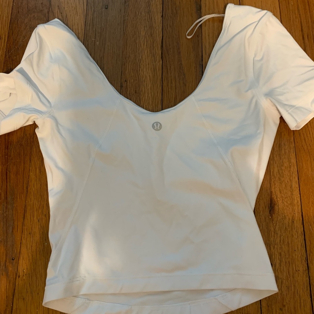 Lululemon align crop top in white